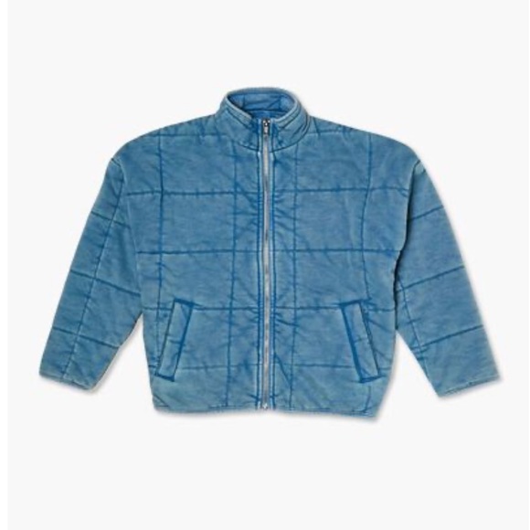 Kids Forever 21 quilted zip up jacket - Picture 2 of 7